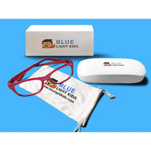 Load image into Gallery viewer, Prescription Blue Light Blocking Glasses - SafetyFlex Fire (All Ages 3-9)