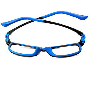 Prescription Blue Light Blocking Glasses - SafetyFlex Ocean Blue (All Ages)